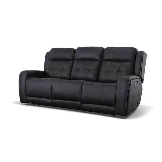 leather sofa flexsteel