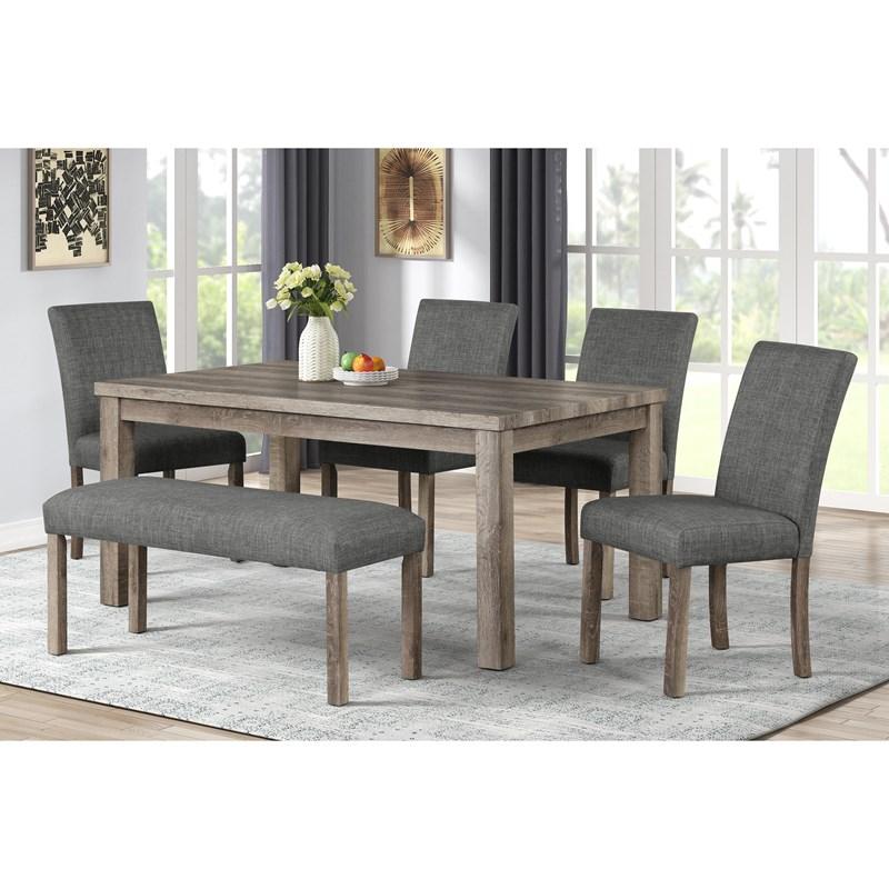 Wren Dining Table with 4 Chairs by Crown Mark