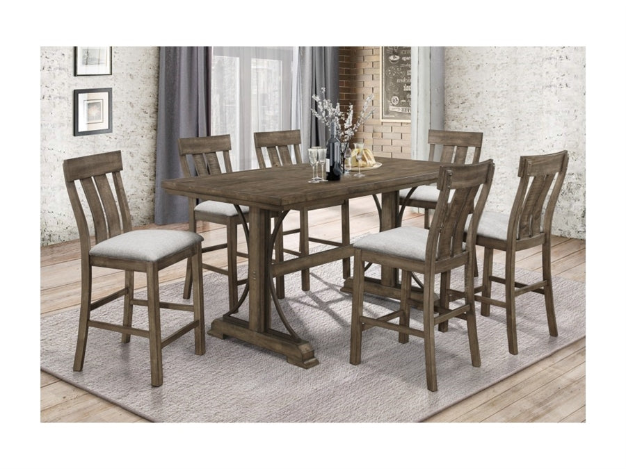 Quincy Dining Set with 4 Chairs by Crown Mark
