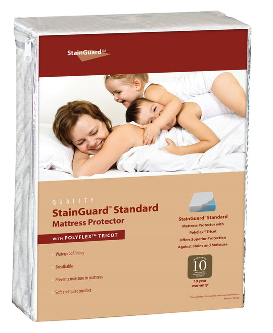 StainGuard Polyflex Tricot Mattress Protector by Purecare