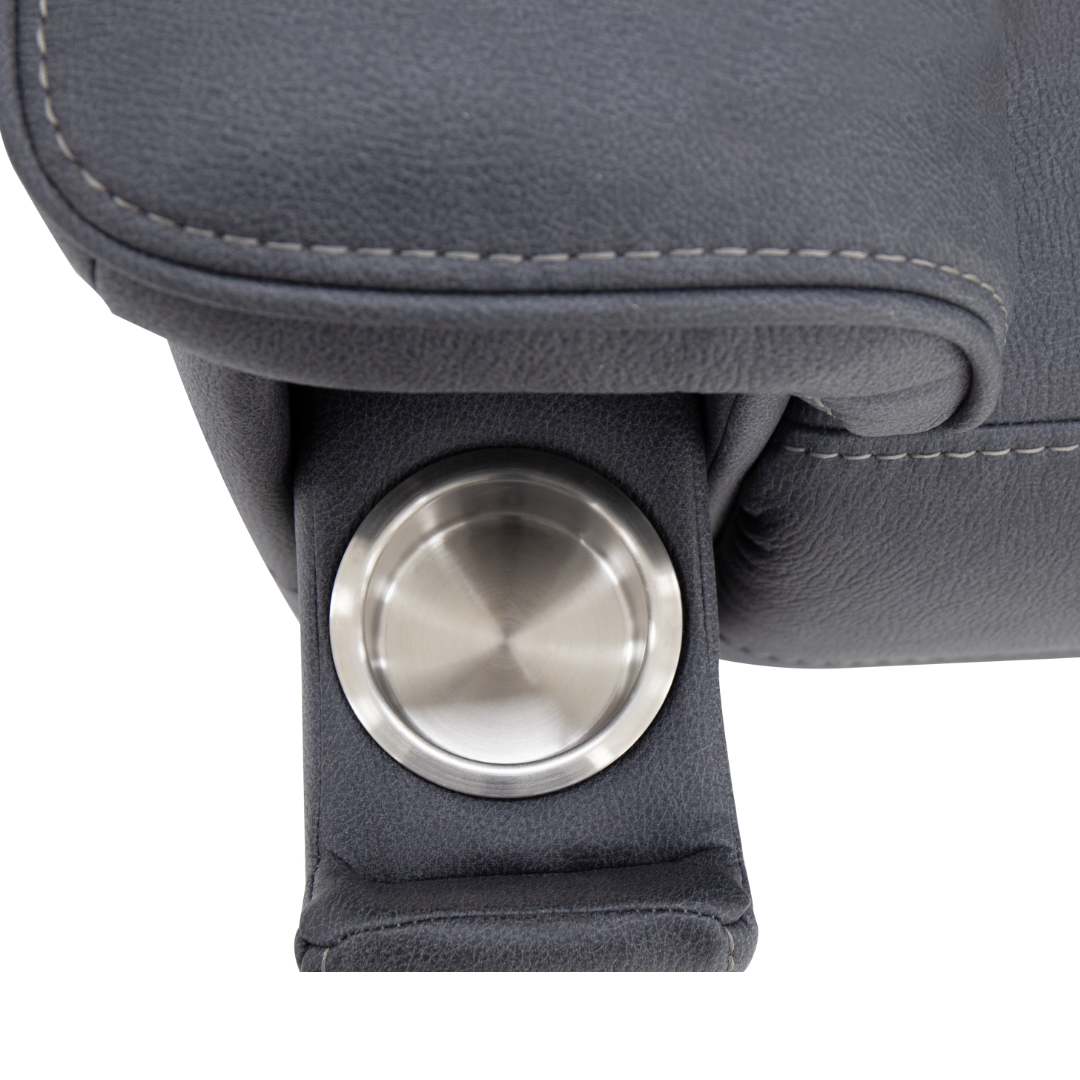 Jumbo Slate Triple Power Sofa by Warehouse M