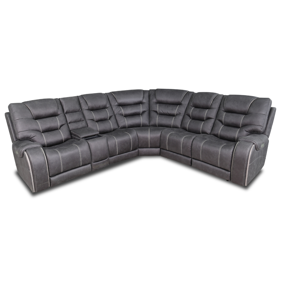 Canyon Steel Modular Fabric Sectional by Warehouse M