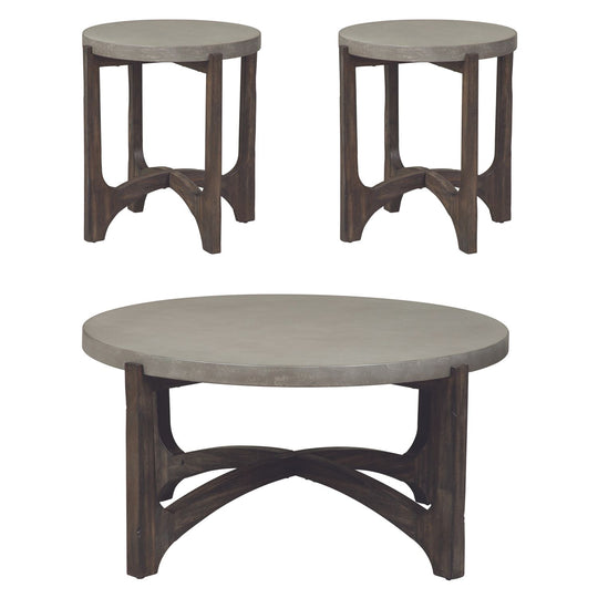 Three Tables Cascade 3 Piece Living Room Set by Liberty Furniture
