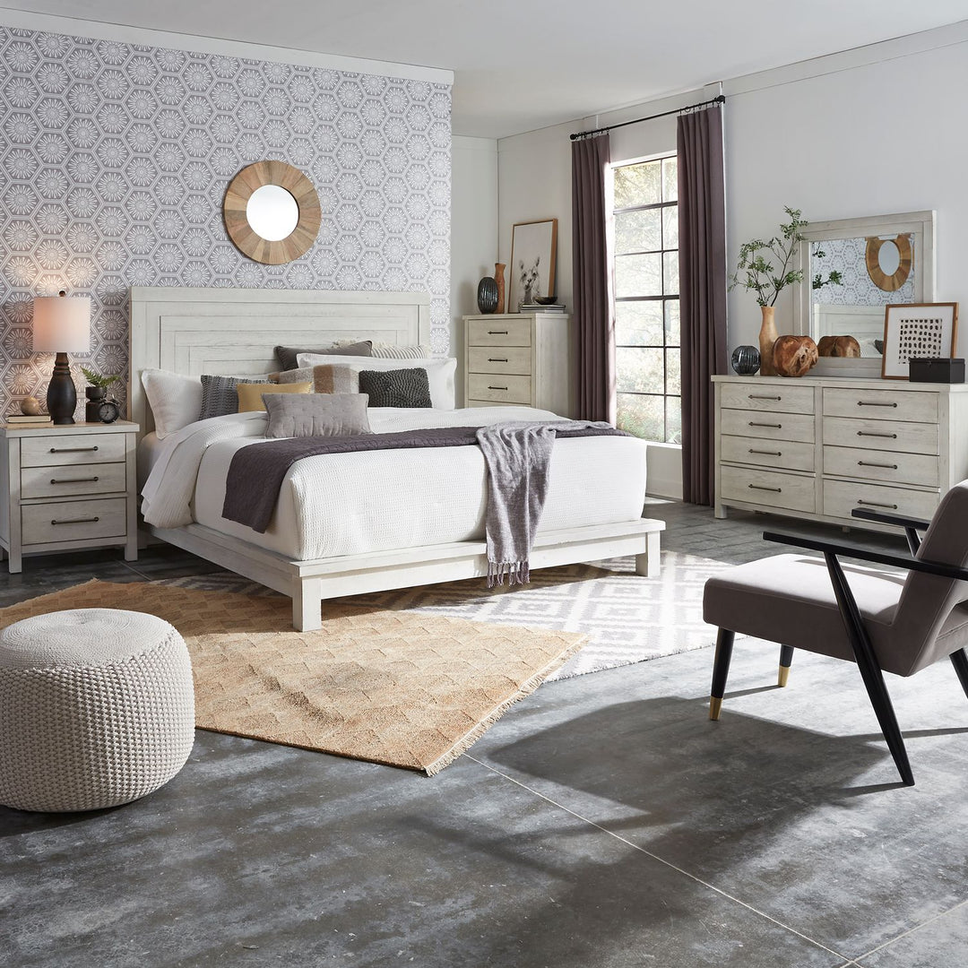 Modern Farmhouse Bedroom Set by Liberty Furniture