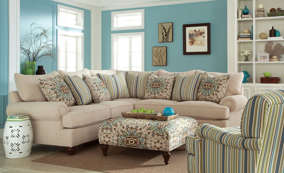 Room View 7970 Deep Seat Sectional by Craftmaster Furniture