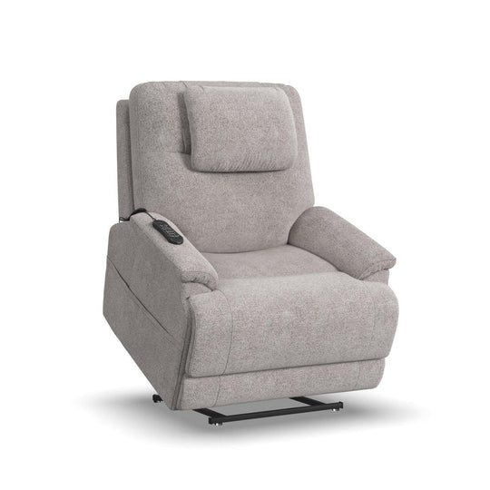 Zecliner Model 2 Petite Dove Fabric Power Lift Sleep Chair