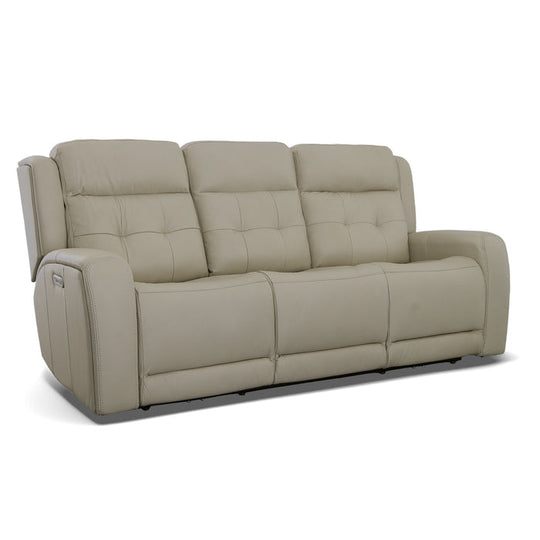 leather sofa flexsteel