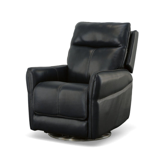 leather swivel chair flexsteel