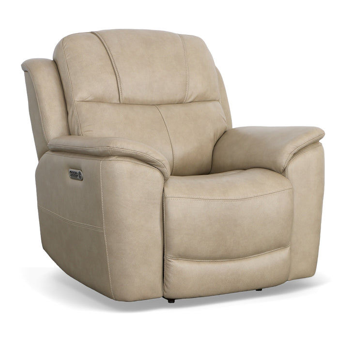 Recliner Crew 1783 Leather Collection by Flexsteel