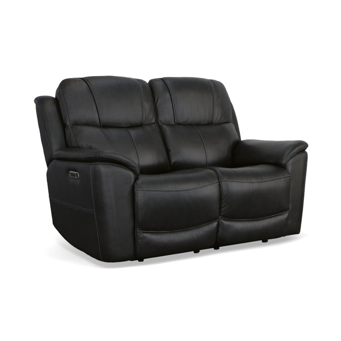 Loveseat Crew 1783 Leather Collection by Flexsteel