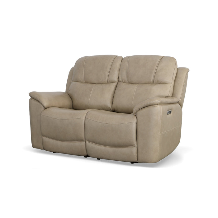 Loveseat Crew 1783 Leather Collection by Flexsteel
