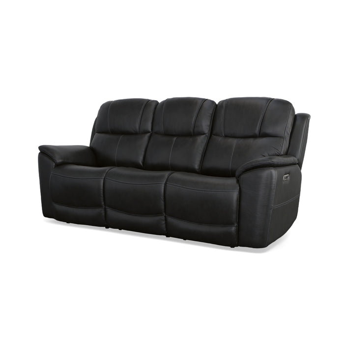 Sofa Crew 1783 Leather Collection by Flexsteel