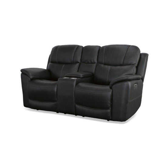 crew power recliner with console