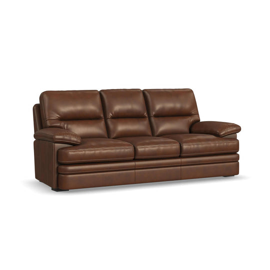 leather sofa david flexsteel