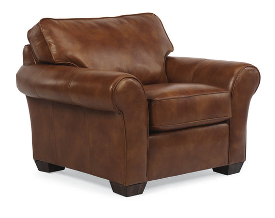 vail leather chair