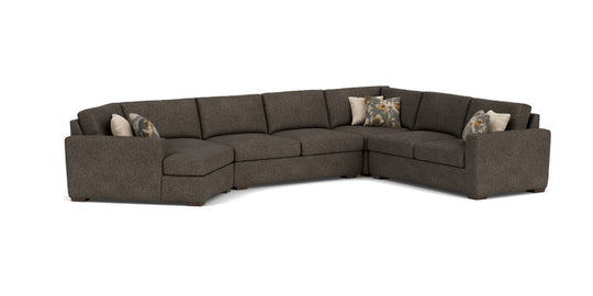 Sectional Collins 7107 Collection by Flexsteel