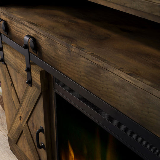 Farmhouse 66" Fireplace TV Stand by Legends Furniture