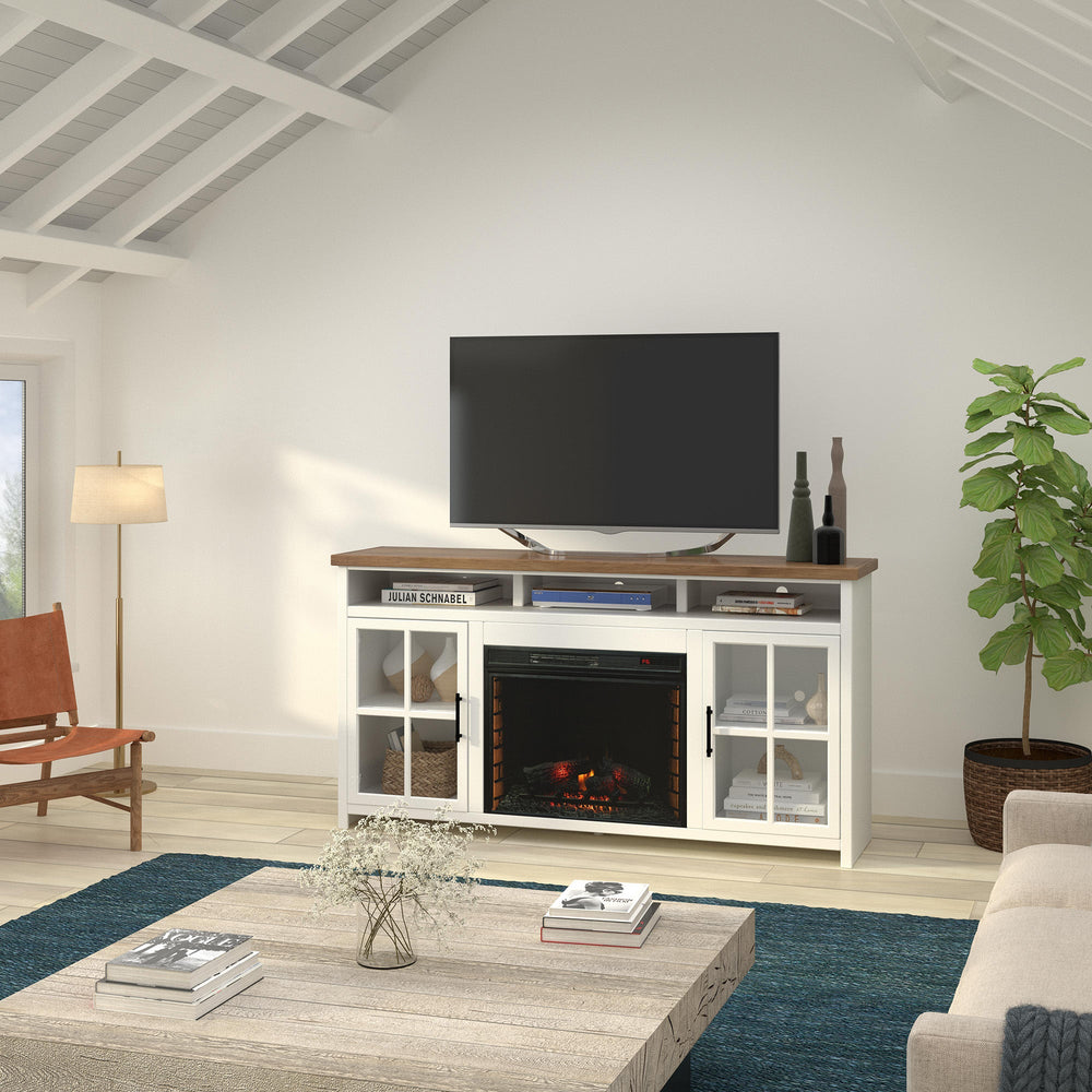 Hampton 74" Fireplace TV Stand by Legends Furniture