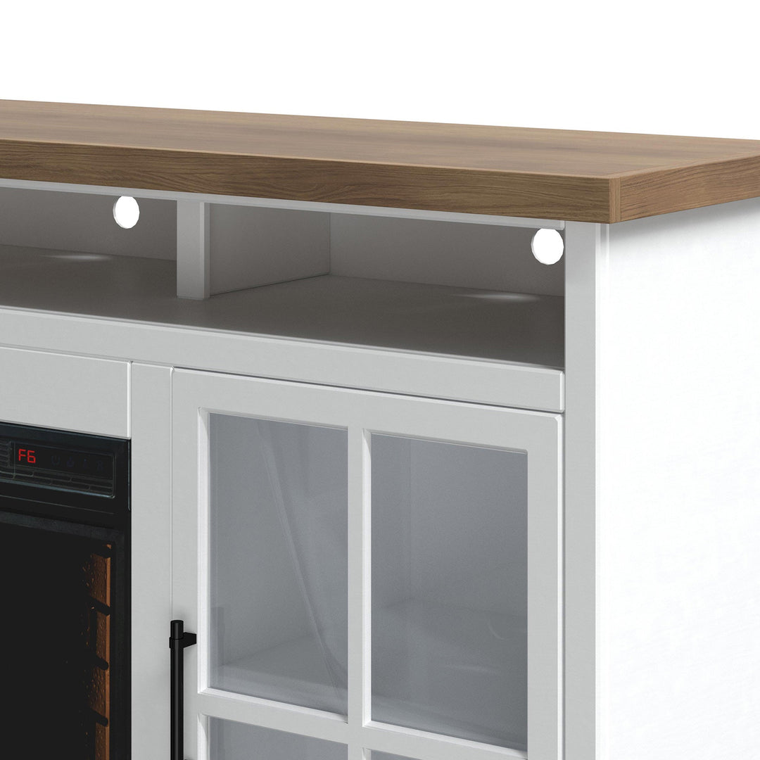 Hampton 74" Fireplace TV Stand by Legends Furniture