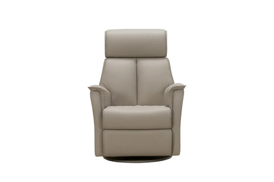 Sylas recliner in Gable Dove, additional view