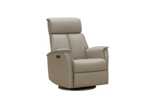 Sylas recliner in Gable Dove, additional view