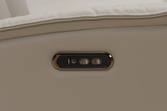Sylas recliner in Gable Dove, additional view