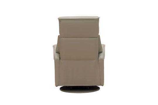 Sylas recliner in Gable Dove, additional view
