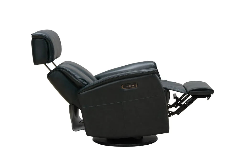 Sylas recliner in Ryegate Saphire Blue, additional view
