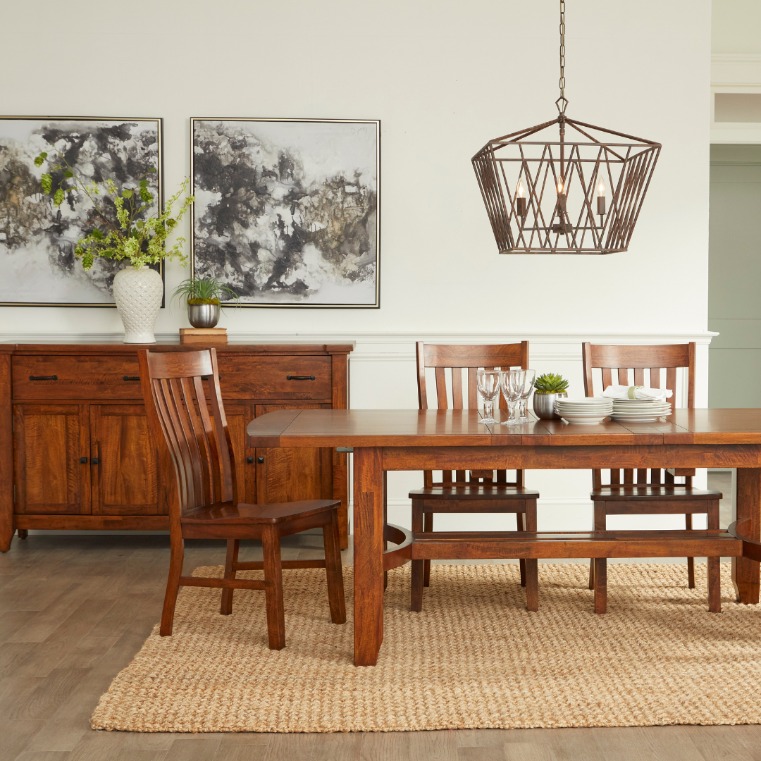 Whistler Retreat Solid Mango Dining Set by Warehouse M
