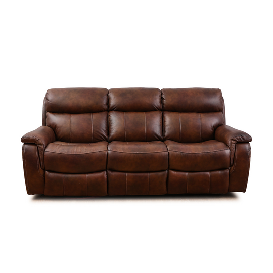 9020 Console Leather Sofa by Warehouse M