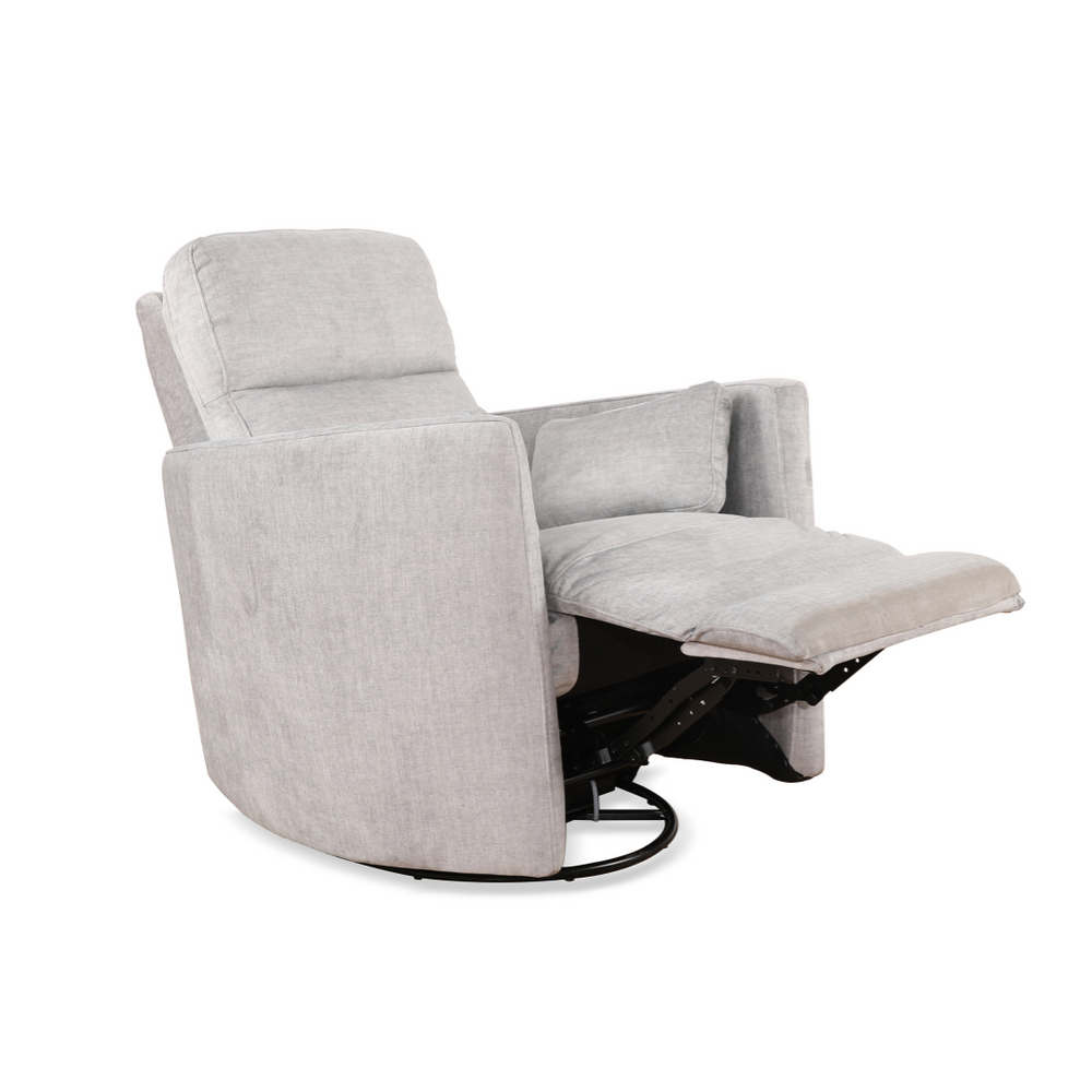 Silver 360 Swivel Recliner by Warehouse M