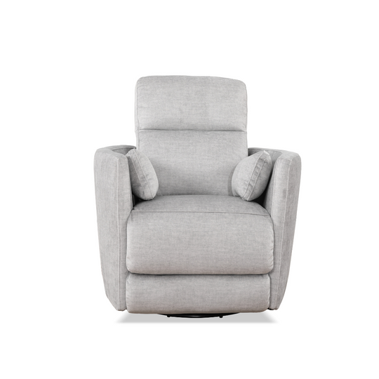 Silver 360 Swivel Recliner by Warehouse M