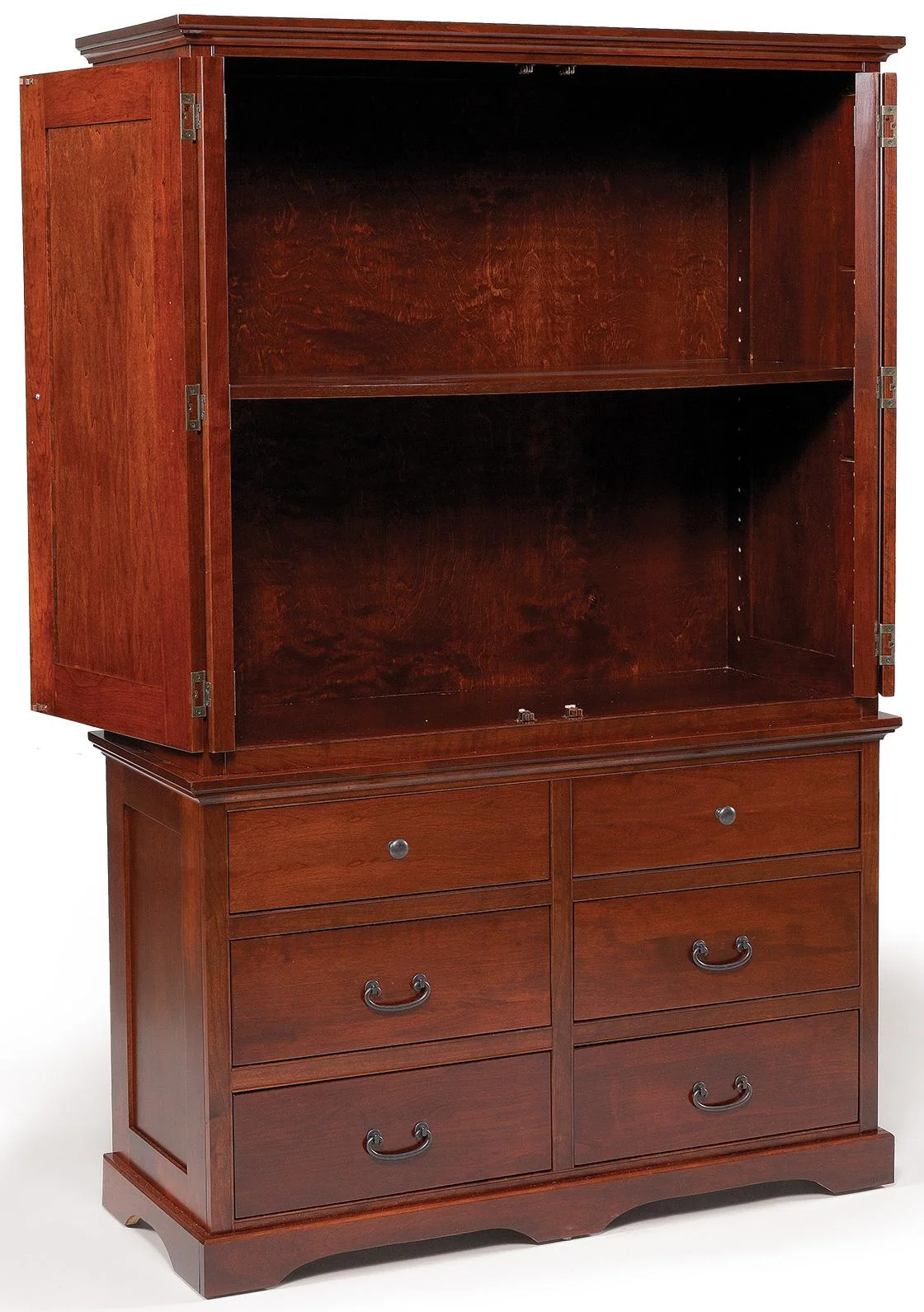 Elegance 6-Drawer Armoire with 2 Doors by Daniel's Amish