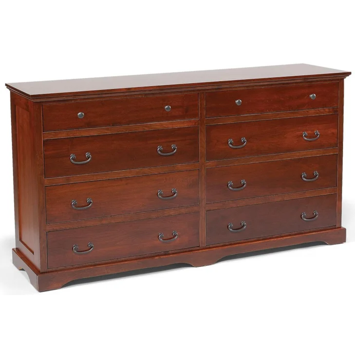 Elegance 8-Drawer Double Dresser by Daniel's Amish