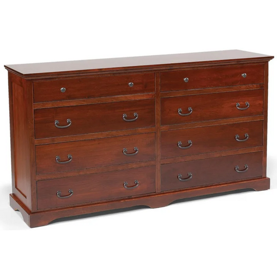 Elegance 8-Drawer Double Dresser by Daniel's Amish