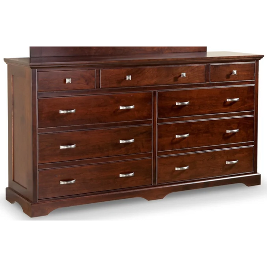 Elegance Solid Wood 10-Drawer Dresser by Daniel's Amish