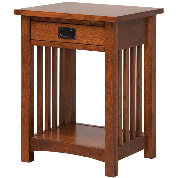 Elegance 1-Drawer Nightstand by Daniel's Amish