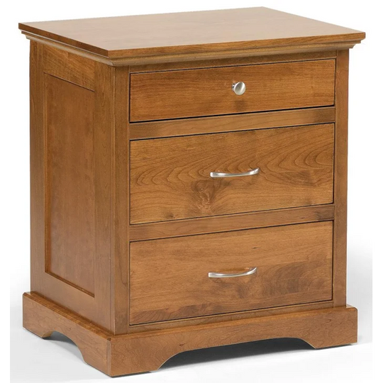Elegance 3-Drawer Nightstand by Daniel's Amish