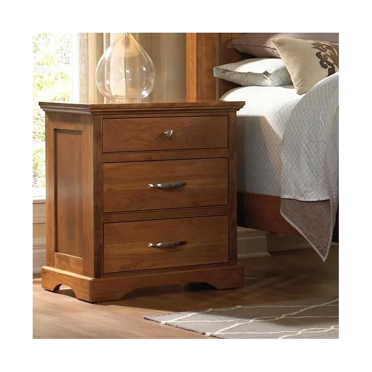 Elegance 3-Drawer Nightstand by Daniel's Amish