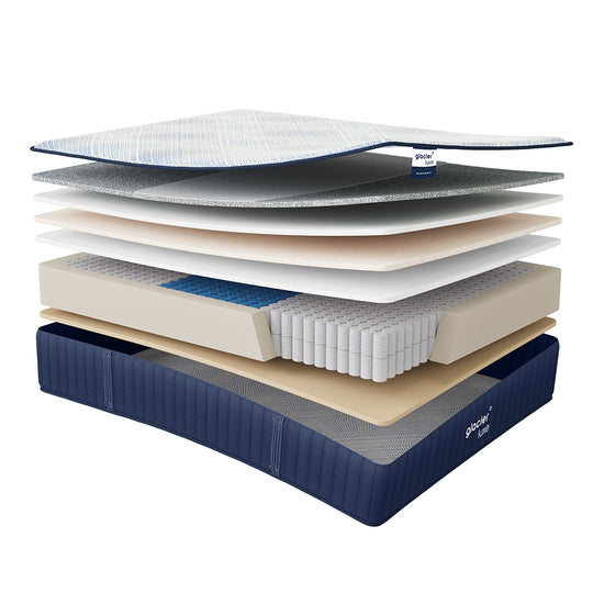 glacier° Luxe Ascend Hybrid Plush Mattress