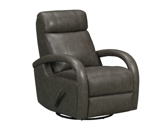 Harlee Manual Leather Recliner by Barcalounger