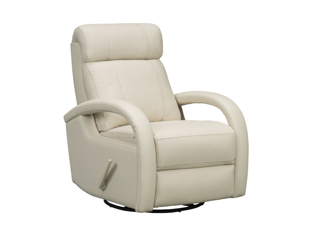 Harlee Manual Leather Recliner by Barcalounger