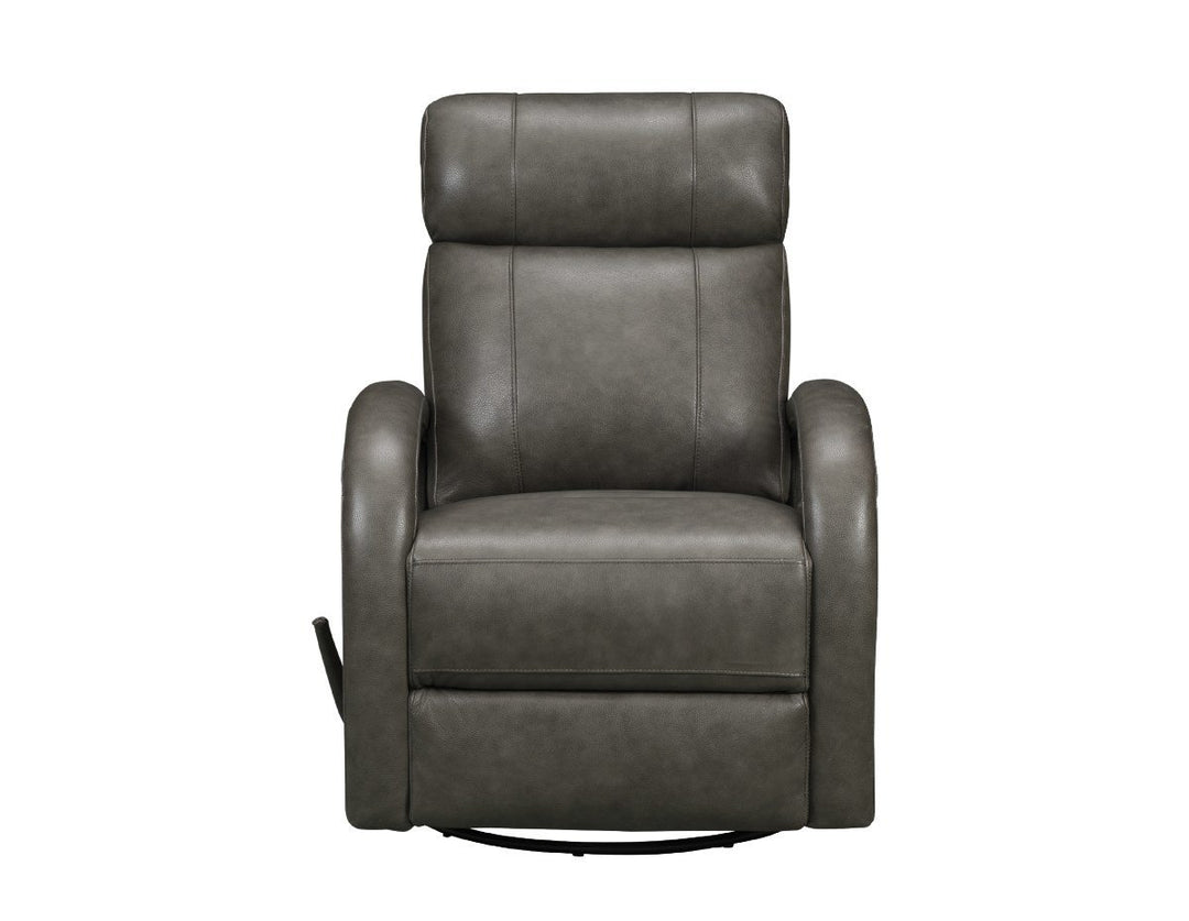 Harlee Manual Leather Recliner by Barcalounger