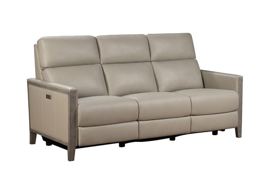 Hartman Power Leather Sofa Recliner by Barcalounger