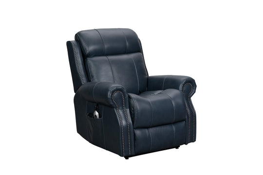 Langston Power Lift Leather Recliner by Barcalounger