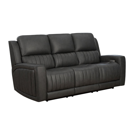 Pierce Power Sofa Recliner Leather by Barcalounger