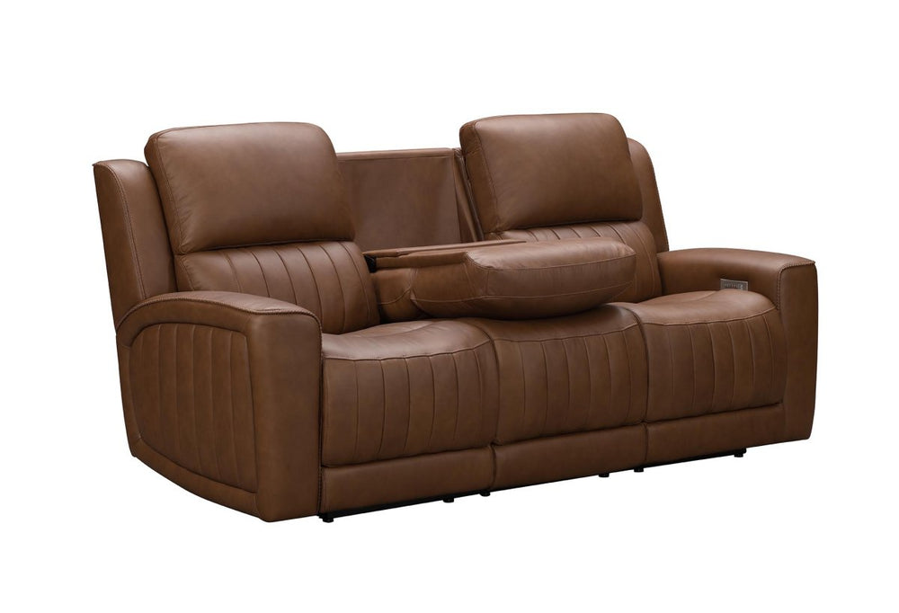 Pierce Power Sofa Recliner Leather by Barcalounger