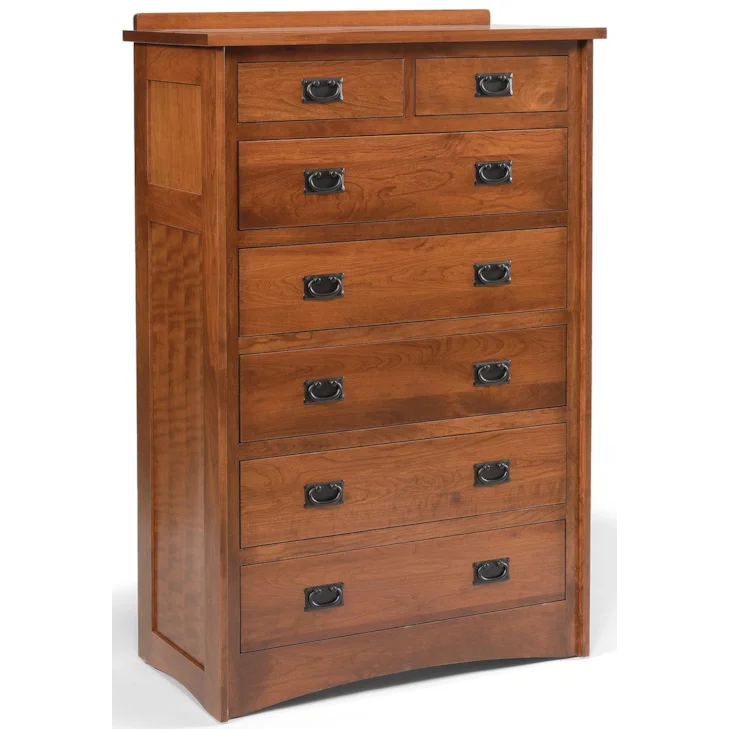 Mission 7-Drawer Mission-Style Chest by Daniel's Amish