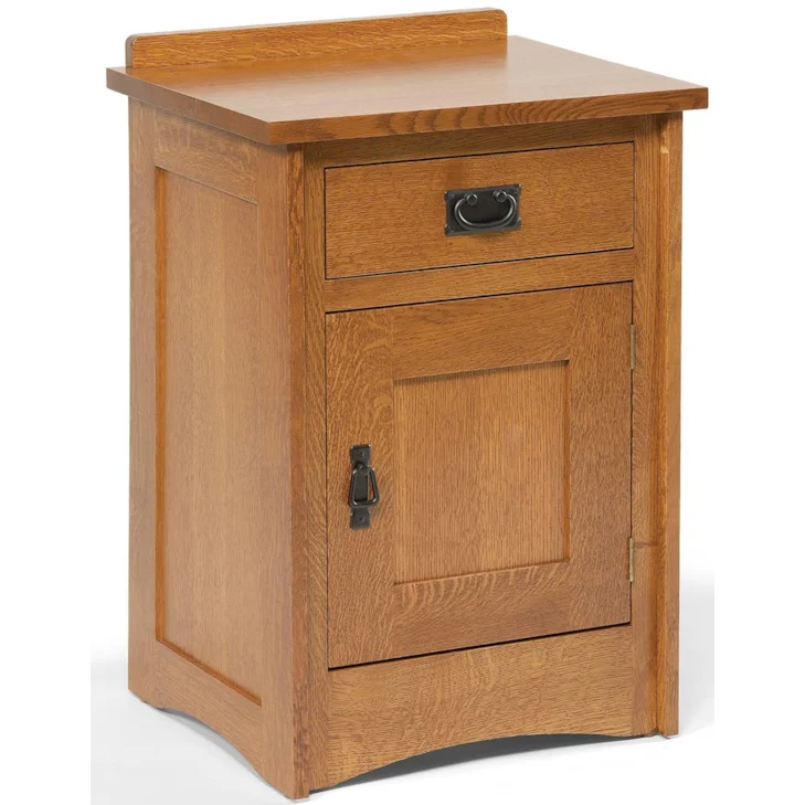 Mission 1-Drawer Nightstand with 1 Door by Daniel's Amish